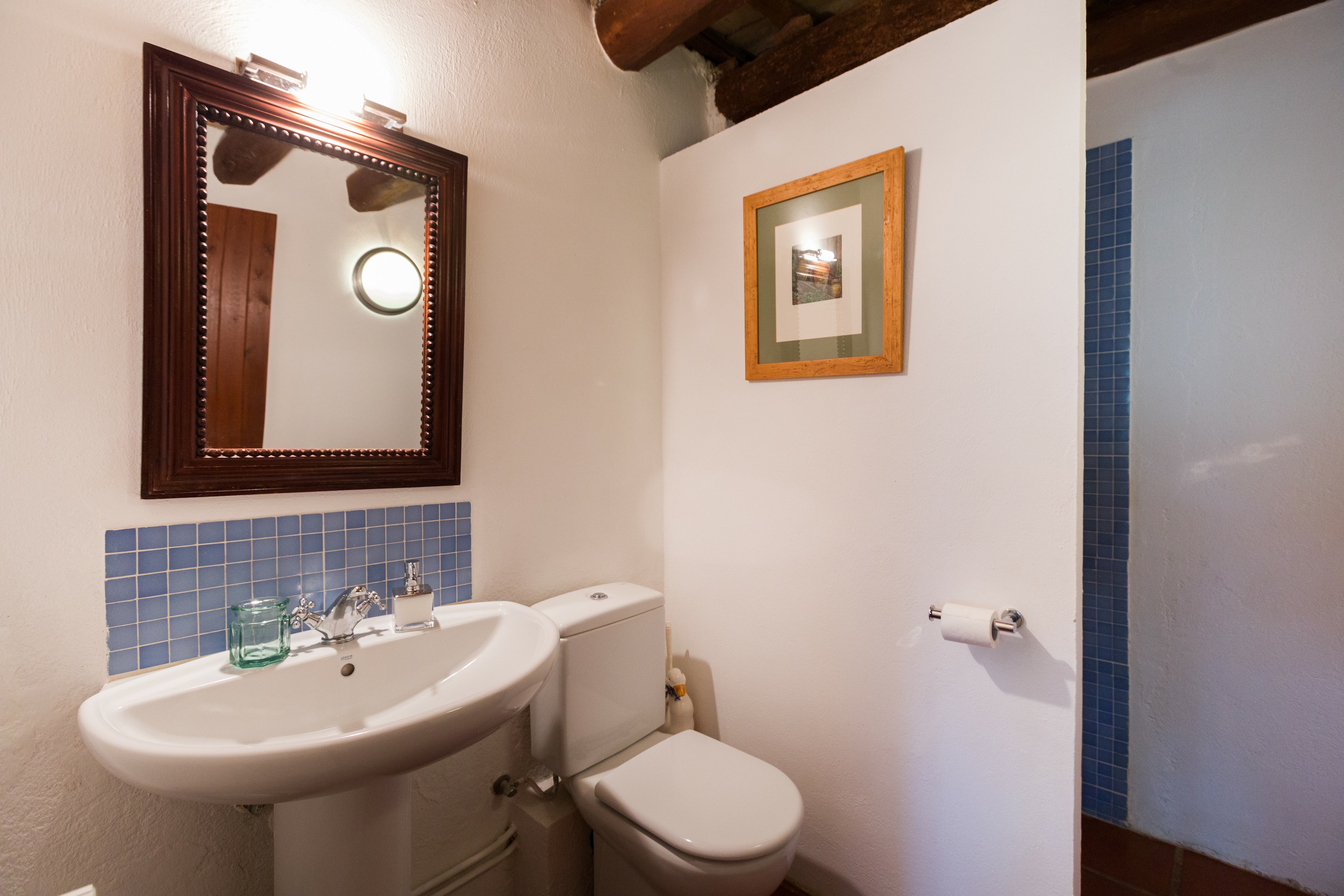 Barcelona Villa Rent Cardonna Bathroom 1